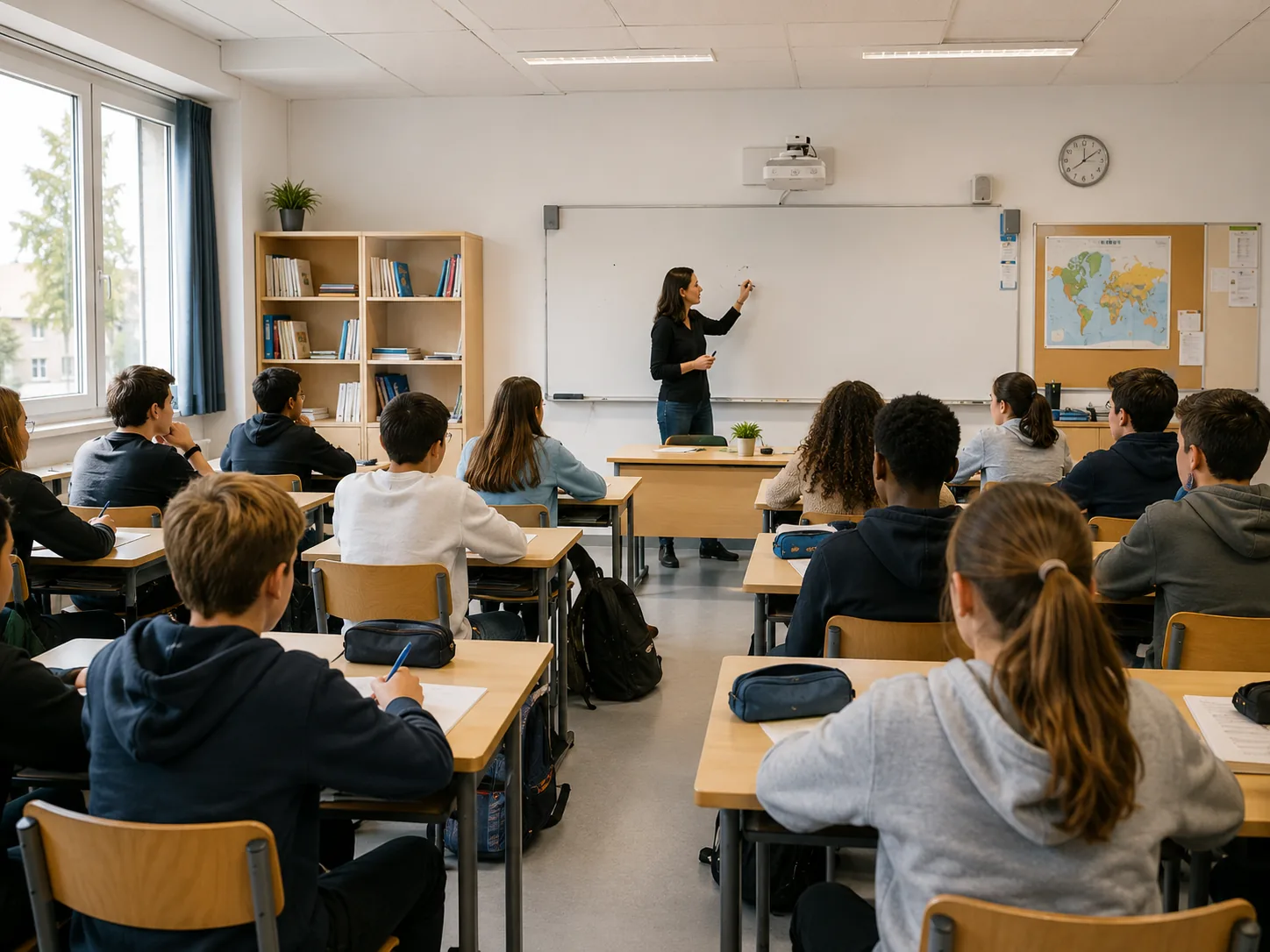 Classe de collège sport-études